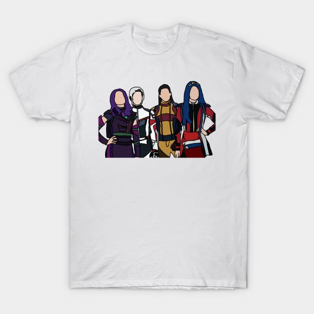 Descendants T-Shirt by Linzilu99